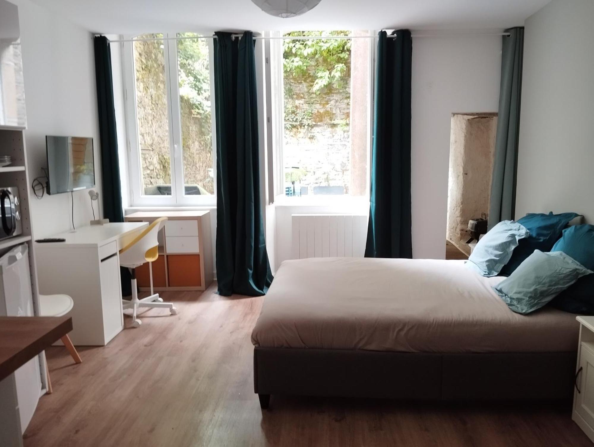 Studio Sur Cour, Centre-Ville Morlaix Exterior foto